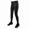Champro Tournament Traditional Low Rise Girls Fastpitch Softball Pants W/ Braid (Black/Pink) -Jerseys Sales champro tournament lowrise pants bkpk 1 d99716df 3092 41d1 b3e4 5fe5a28738ab