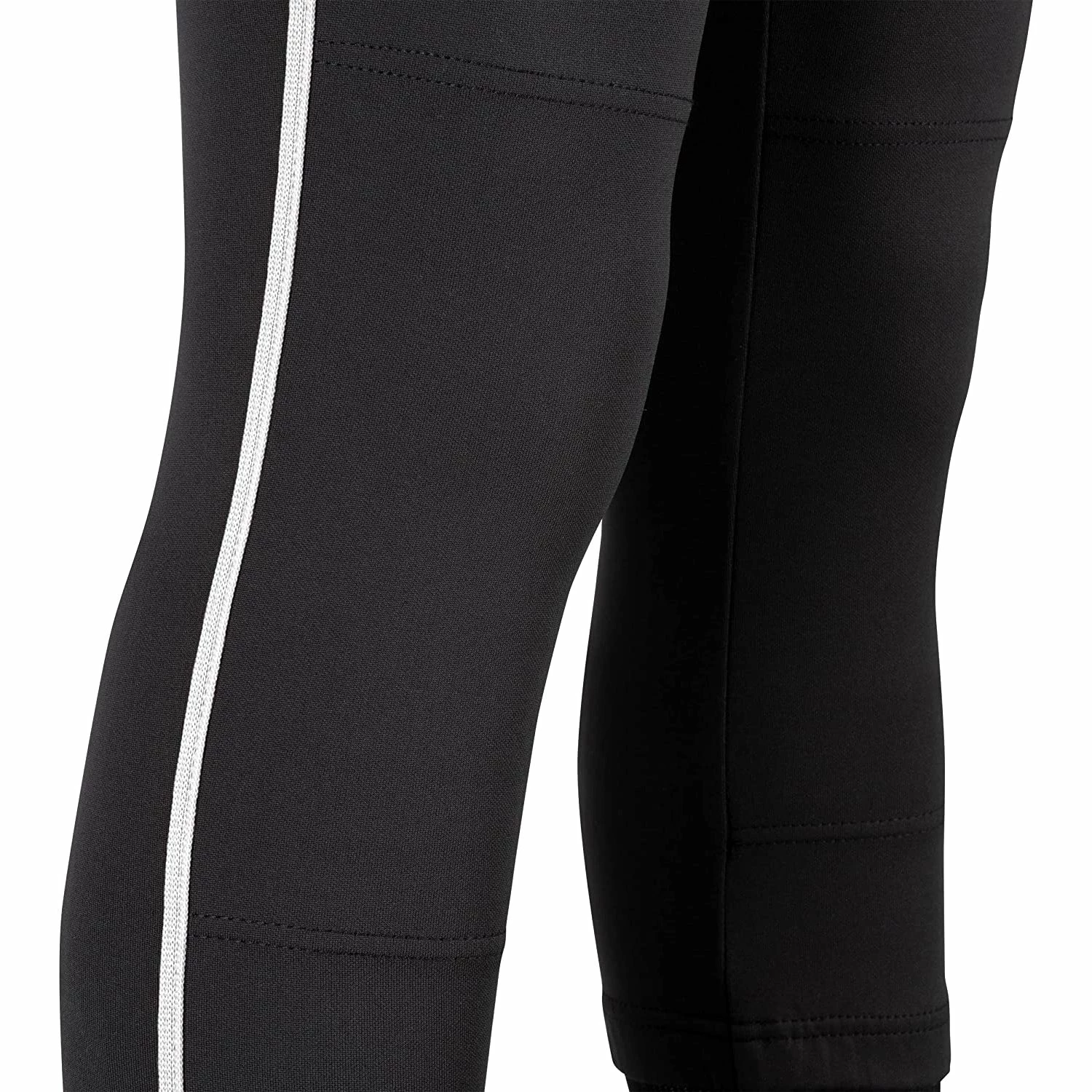 Champro Tournament Traditional Low Rise Girls Fastpitch Softball Pants W/ Braid (Black/White) 6 Champro Tournament Traditional Low Rise Girls Fastpitch Softball Pants W/ Braid (Black/White) - Image 4