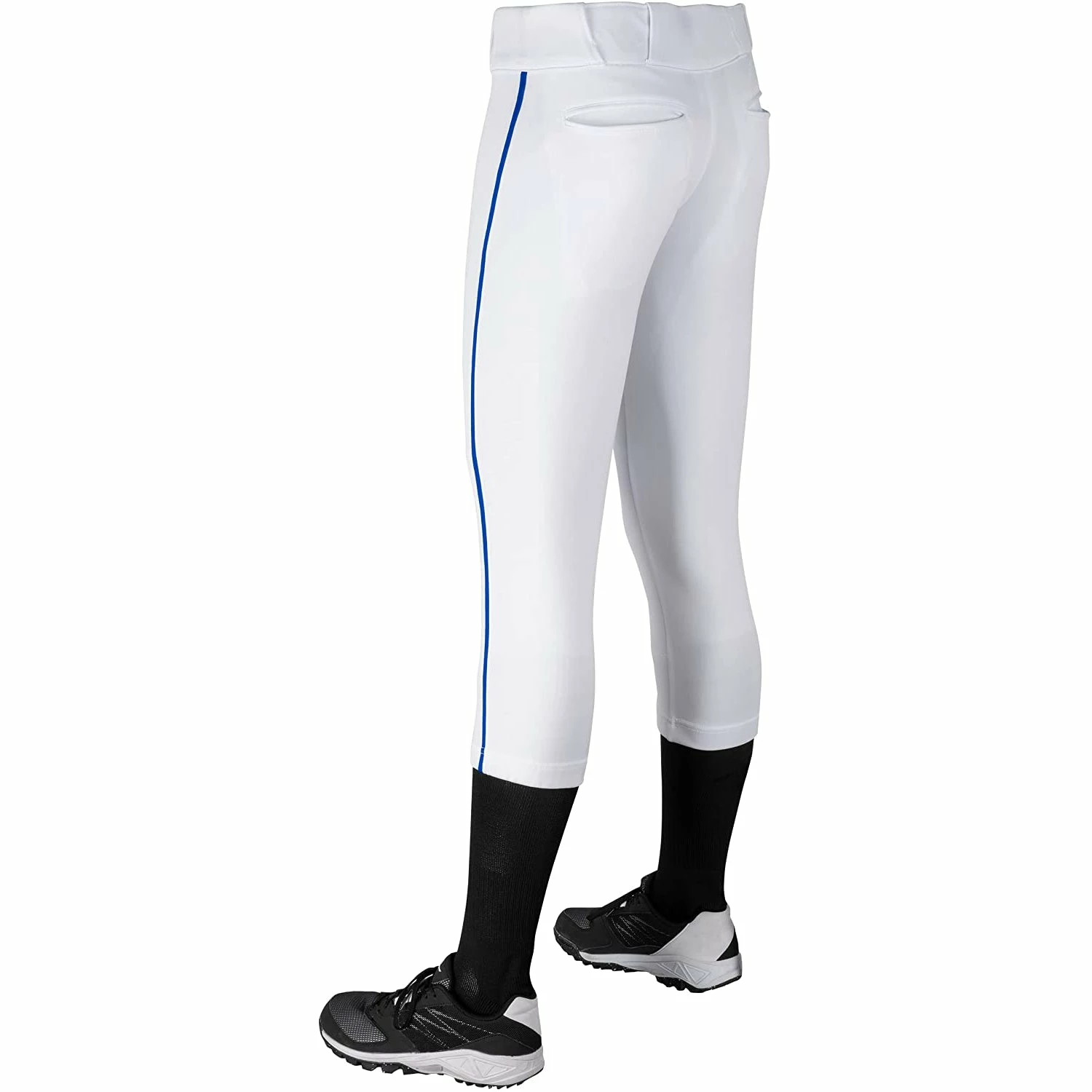 Champro Tournament Traditional Low Rise Girls Fastpitch Softball Pants W/ Braid (White/Royal) 5 Champro Tournament Traditional Low Rise Girls Fastpitch Softball Pants W/ Braid (White/Royal) - Image 3