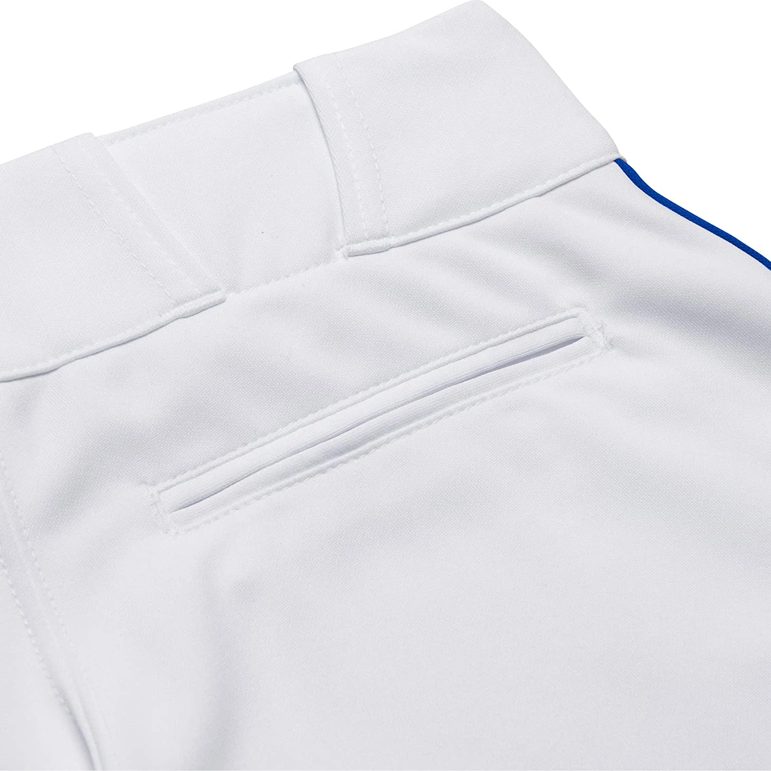 Champro Tournament Traditional Low Rise Girls Fastpitch Softball Pants W/ Braid (White/Royal) 7 Champro Tournament Traditional Low Rise Girls Fastpitch Softball Pants W/ Braid (White/Royal) - Image 5