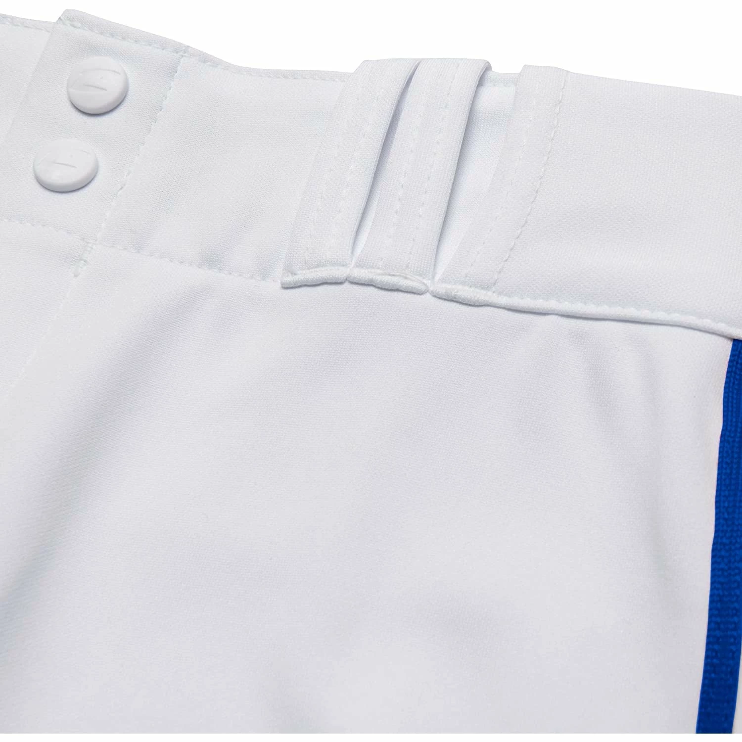 Champro Tournament Traditional Low Rise Girls Fastpitch Softball Pants W/ Braid (White/Royal) 8 Champro Tournament Traditional Low Rise Girls Fastpitch Softball Pants W/ Braid (White/Royal) - Image 6