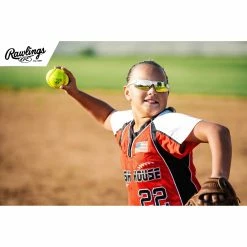 RAWLINGS Youth Sports Baseball Sunglasses Durable 100% UV Poly Lens, Shielded Lens (White/Mint) -Jerseys Sales dsc06948 1 1