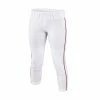 Easton Pro Fastpitch Women's Softball Piped Belt Loops Pants (White/Red) 1 Easton Pro Fastpitch Women's Softball Piped Belt Loops Pants (White/Red) -Jerseys Sales easton a164148 propant wh rd 1