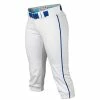 Easton Pro Fastpitch Women's Softball Piped Belt Loops Pants (White/Royal) 1 Easton Pro Fastpitch Women's Softball Piped Belt Loops Pants (White/Royal) -Jerseys Sales easton a164148 propant wh ry 1