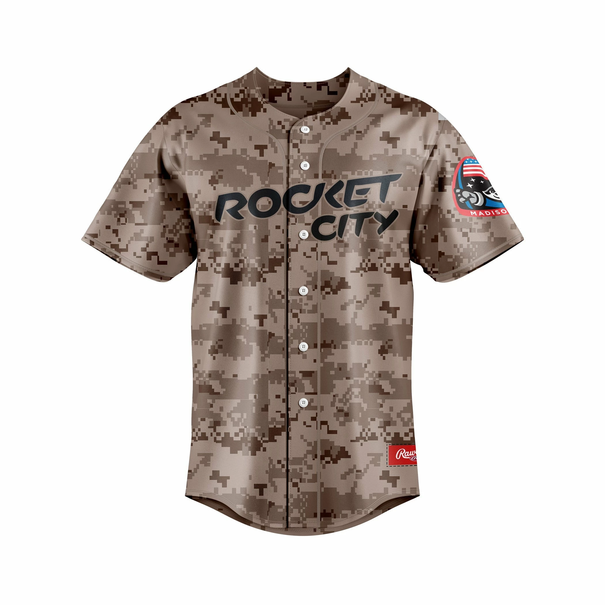 Rawlings Replica Adult Sunday Camo Jersey 6 Rawlings Replica Adult Sunday Camo Jersey - Image 4
