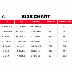 Guardian Baseball Guardian Blaze Boys Girls Little League Low Rubber Baseball Cleats (Black/Grey/White) 17 Guardian Baseball Guardian Blaze Boys Girls Little League Low Rubber Baseball Cleats (Black/Grey/White) -Jerseys Sales gb amazon image 3 size chart 3 1