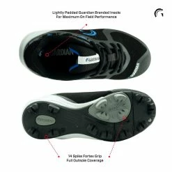 Guardian Baseball Guardian Blaze Boys Girls Little League Low Rubber Baseball Cleats (Black/Royal/White) -Jerseys Sales guardian baseball blaze low kids baseball cleats blue pic3