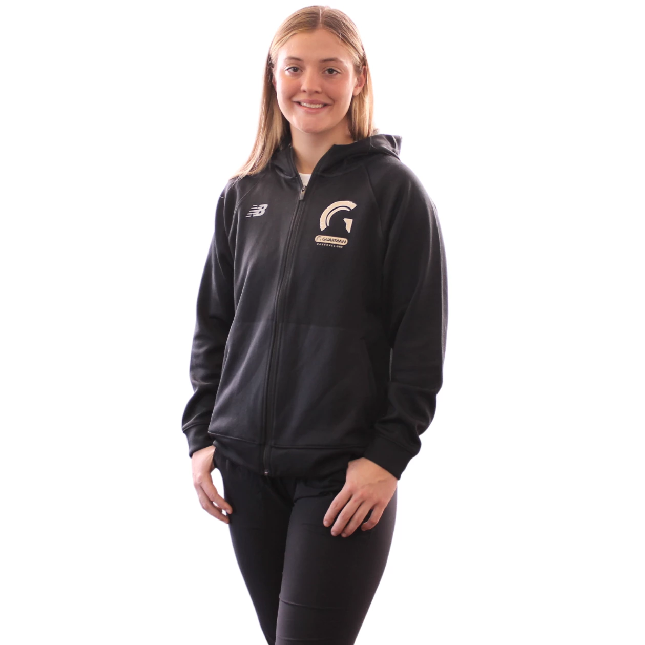 Guardian Baseball Guardian X New Balance Women's NB Dry Scuba Travel Hoodie Jacket (Black/Rose Gold) 5 Guardian Baseball Guardian X New Balance Women's NB Dry Scuba Travel Hoodie Jacket (Black/Rose Gold) - Image 3