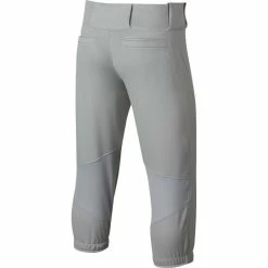 Nike Mens Vapor Pro Knicker High Baseball Pants (Gray/Black) -Jerseys Sales nik pants 747224 052gybkback