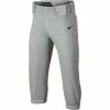 Nike Mens Vapor Pro Knicker High Baseball Pants (Gray/Black) -Jerseys Sales nik pants 747224 052gybkfront