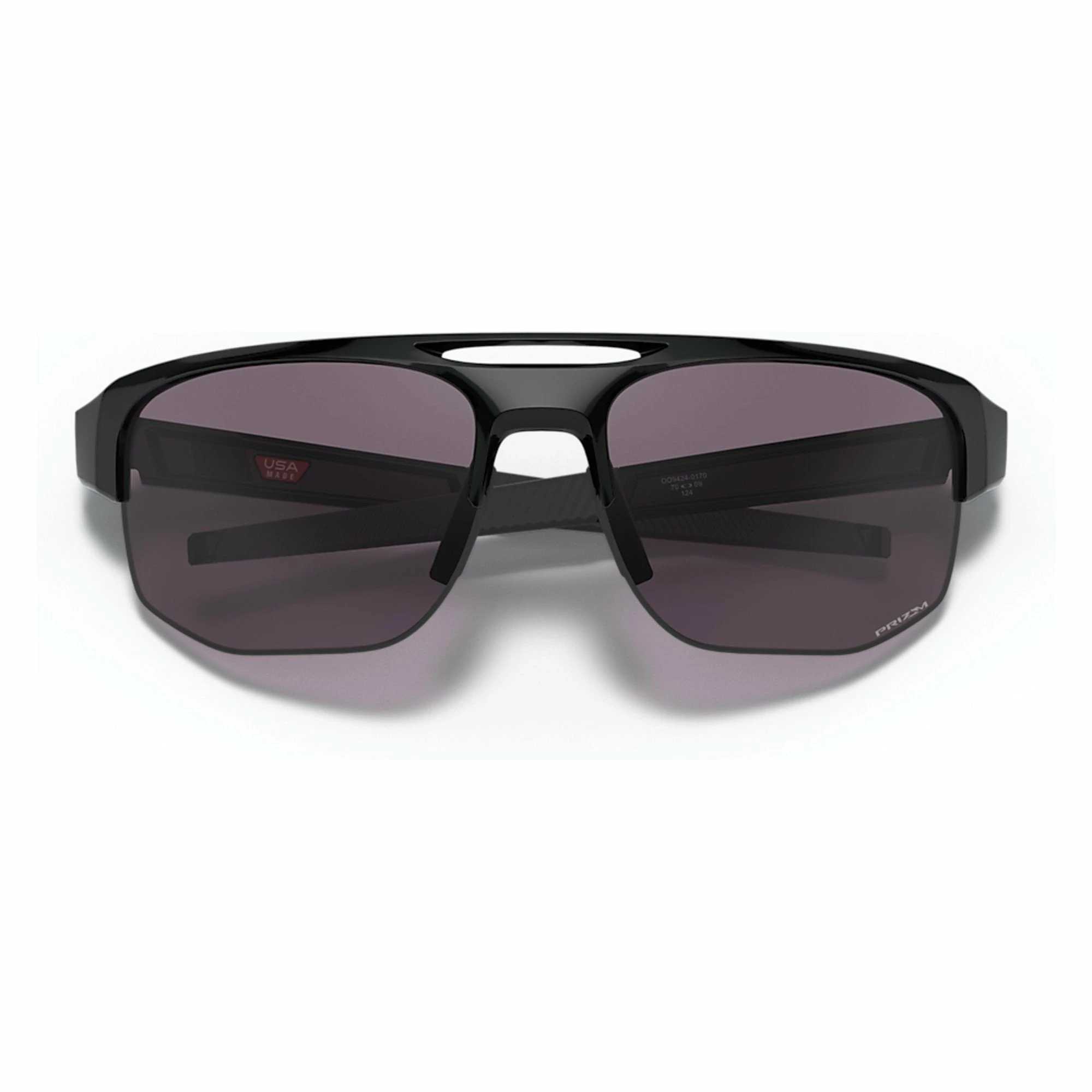 Oakley Mercenary Men's Polarized Rectangular Baseball Sunglasses (Black/Black Prizm) 4 Oakley Mercenary Men's Polarized Rectangular Baseball Sunglasses (Black/Black Prizm) - Image 2
