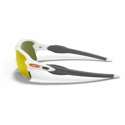 Oakley Flak 2.0 XL Men's Baseball Sunglasses, Polished, Polished (White/Fire Iridium) -Jerseys Sales qw4
