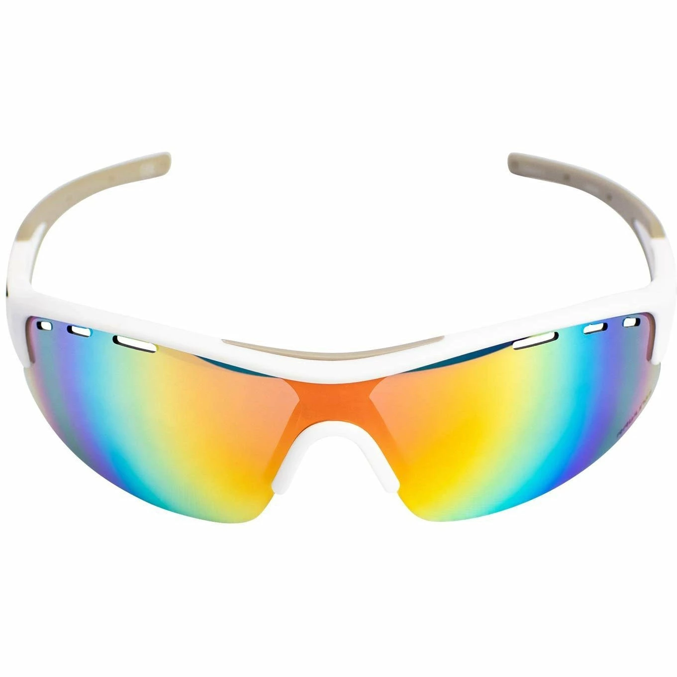 Rawlings Adult Shield Baseball Sunglasses Lightweight Sports Sun Glasses For Running, Softball, Rowing, Cycling (White/Gray) 4 Rawlings Adult Shield Baseball Sunglasses Lightweight Sports Sun Glasses For Running, Softball, Rowing, Cycling (White/Gray) - Image 2