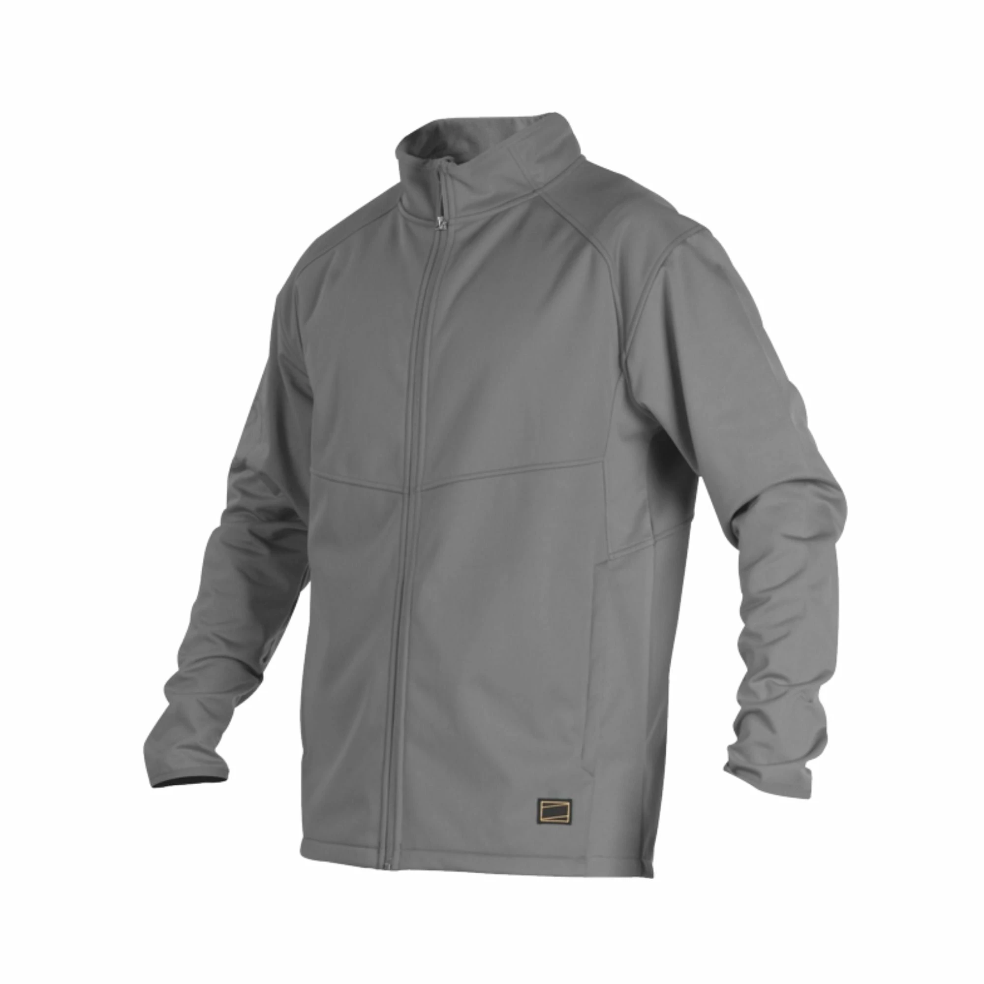 Rawlings Adult Gold Collection Mid-Weight Full-Zip Batting Practice Coaches Jacket (Gray)) 3 Rawlings Adult Gold Collection Mid-Weight Full-Zip Batting Practice Coaches Jacket (Gray))