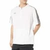 Rawlings Launch Short Sleeve Men's Cage Batting Practice Jacket (White/Graphite)