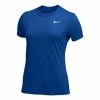 Nike Legend Veneer Women's Dri-Fit Crewneck Fitness T-Shirt Tee (Royal Blue)