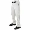 Wilson Men's Adult Baseball Pants Relaxed Fit With Piping (White/Royal) -Jerseys Sales whitenavy 6cf27956 3110 4e36 a50a d93463b16a3f