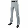 Wilson P202 Open Bottom Youth Boy's Baseball Pants (Grey) -Jerseys Sales wilsongreymain